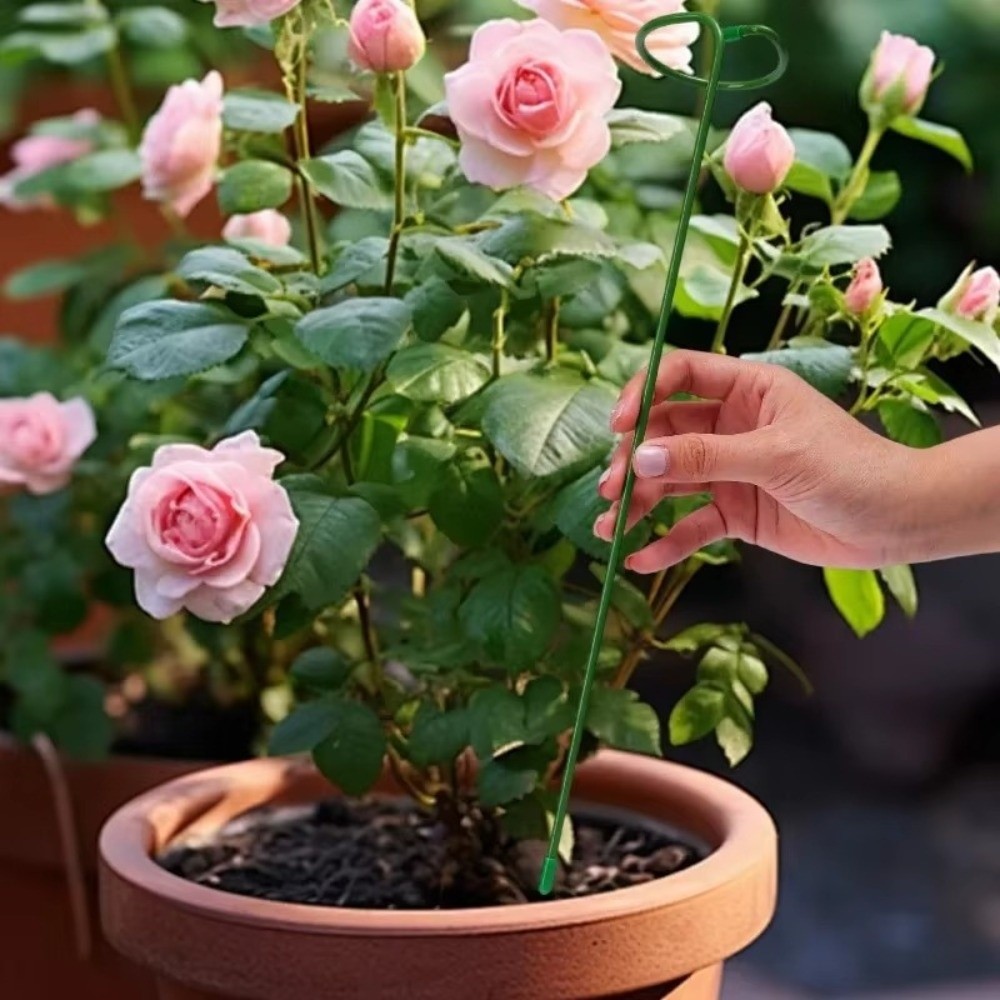 Gardening Tools For Beginners - Neuer Metall-Stützrahmen, wiederverwendbare Gartenhalterung gegen Herunterfallen,