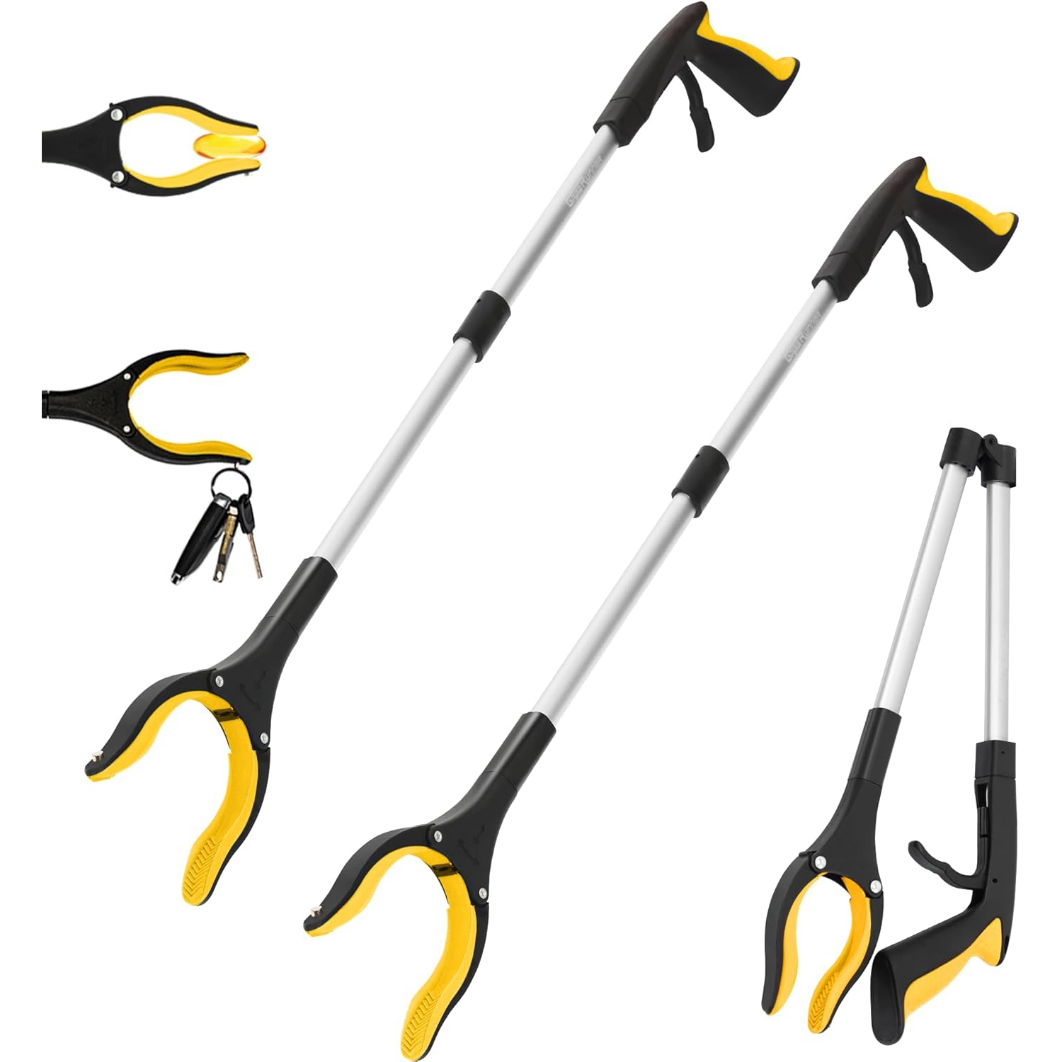 Gardening Tools On Sale - Multifunktionaler, faltbarer Müllgreifer und -sammler: Tragbares
