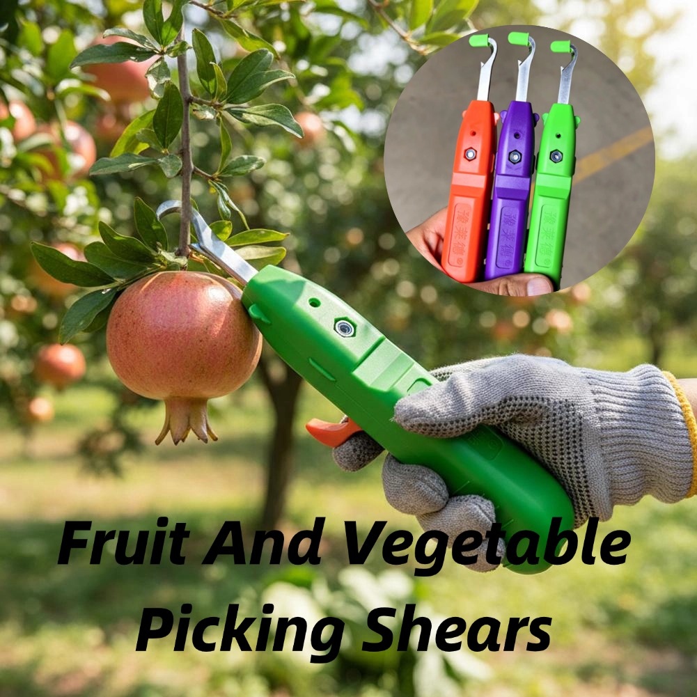 Gardening Tools Hand - Obst- und Gemüse-Ernteschere, Gartenschere mit gebogener