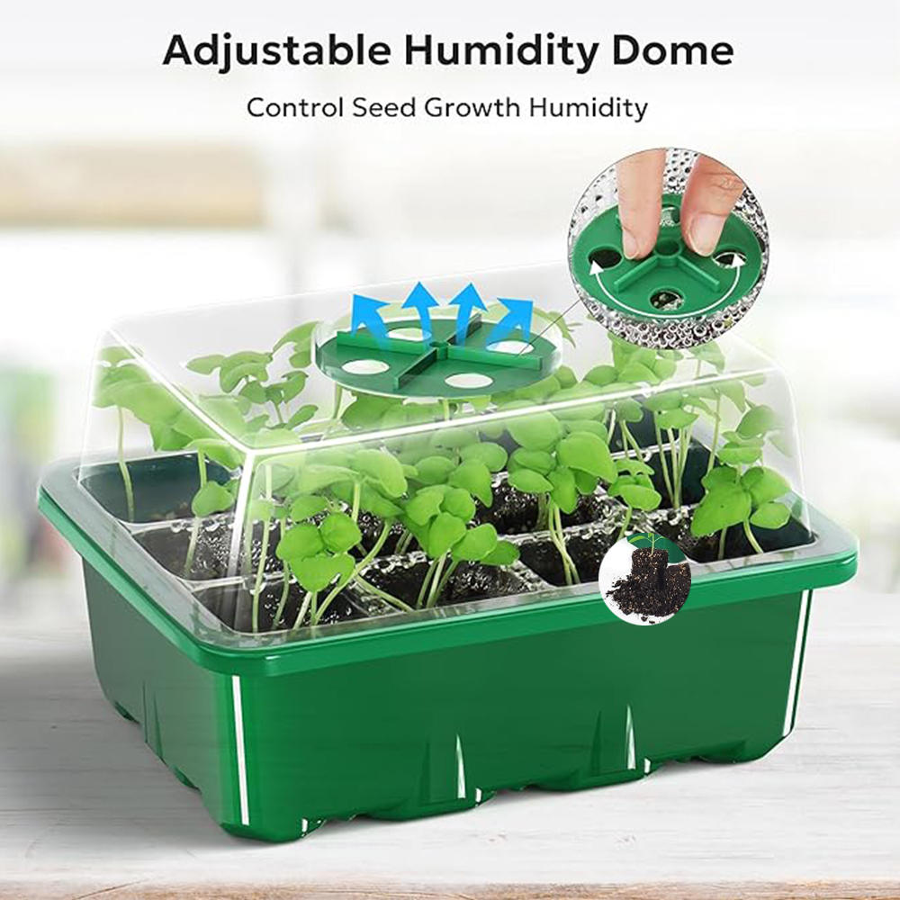 Propagation Tray Dome - 10 teile/satz Sämling Tabletts Samen Starter