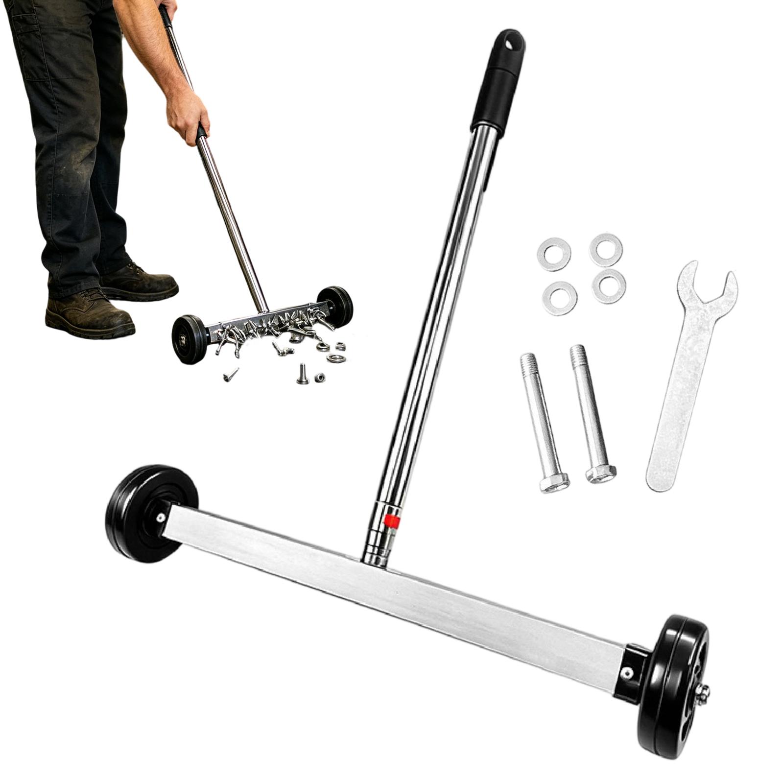 Gardening Tools Repair Shop - Magnetischer Aufheber, Hochleistungs-Magnetrollerstab für Bau, Werkstatt,