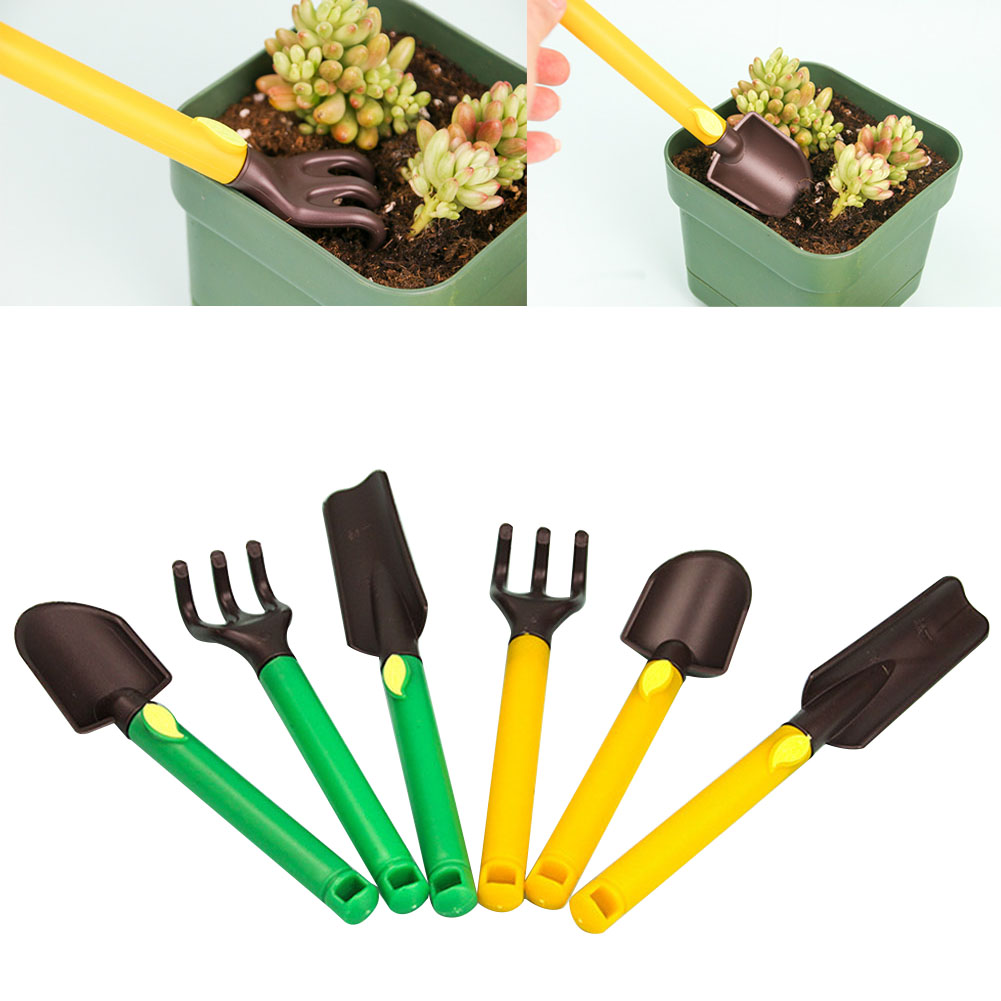 Gardening Tools Kids Set - 3 stücke Kinder Gartengeräte Kit Kunststoff
