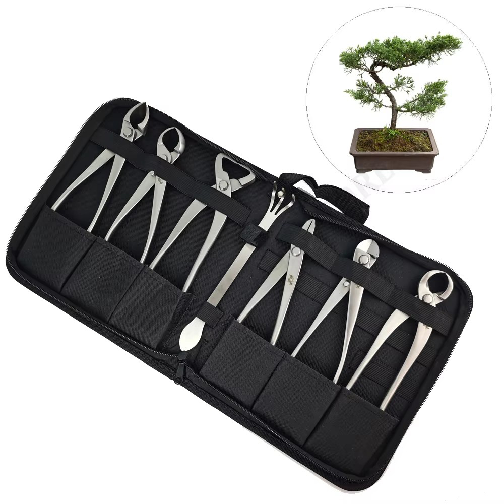 Gardening Tools Australia - Premium-Bonsai-Werkzeugset aus Edelstahl mit Schere, Rechen