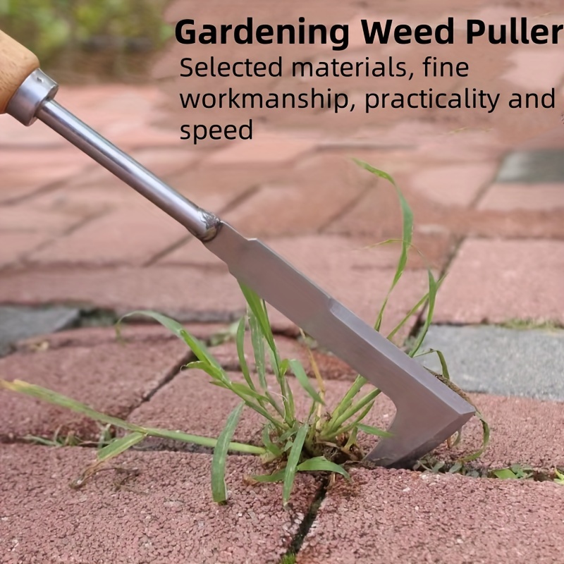Gardening Tools On Sale - Unkrautentfernungswerkzeug aus Edelstahl, L-förmiges Mehrzweck-Gartenwerkzeug, zum