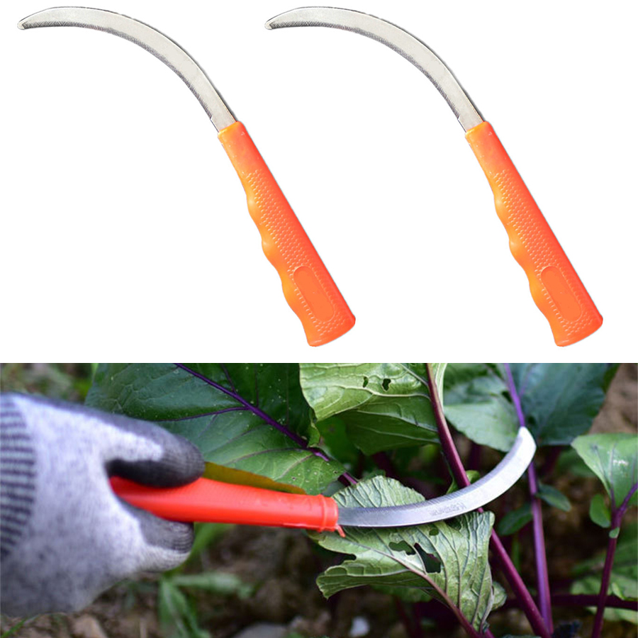 Gardening Tools Australia - Sichel-Sense-Landwirtschaftswerkzeug aus Edelstahl mit Zähnen zum