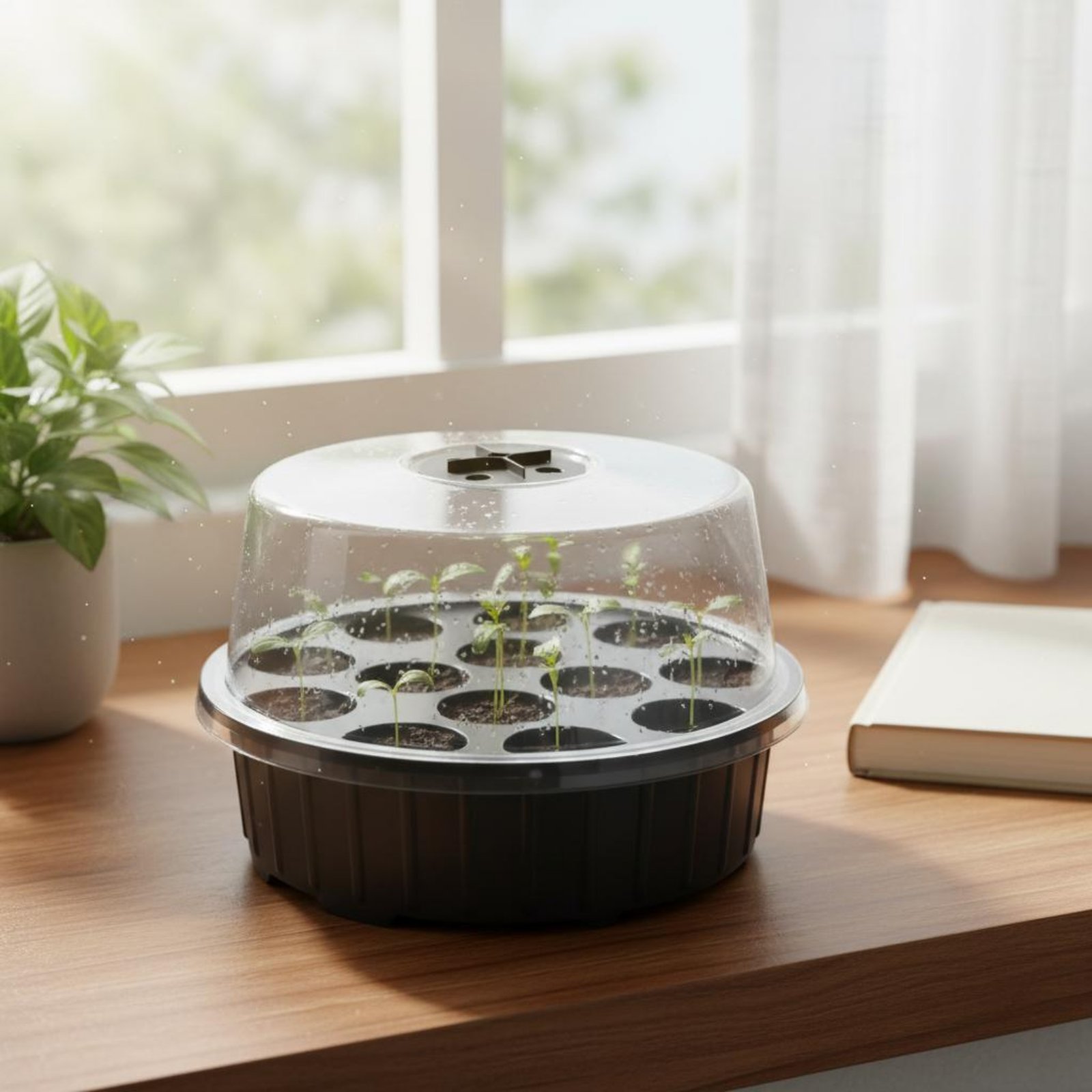 3-teiliges Set 13-Loch Saatsch – Propagation Tray Dome Bewertung und Preis