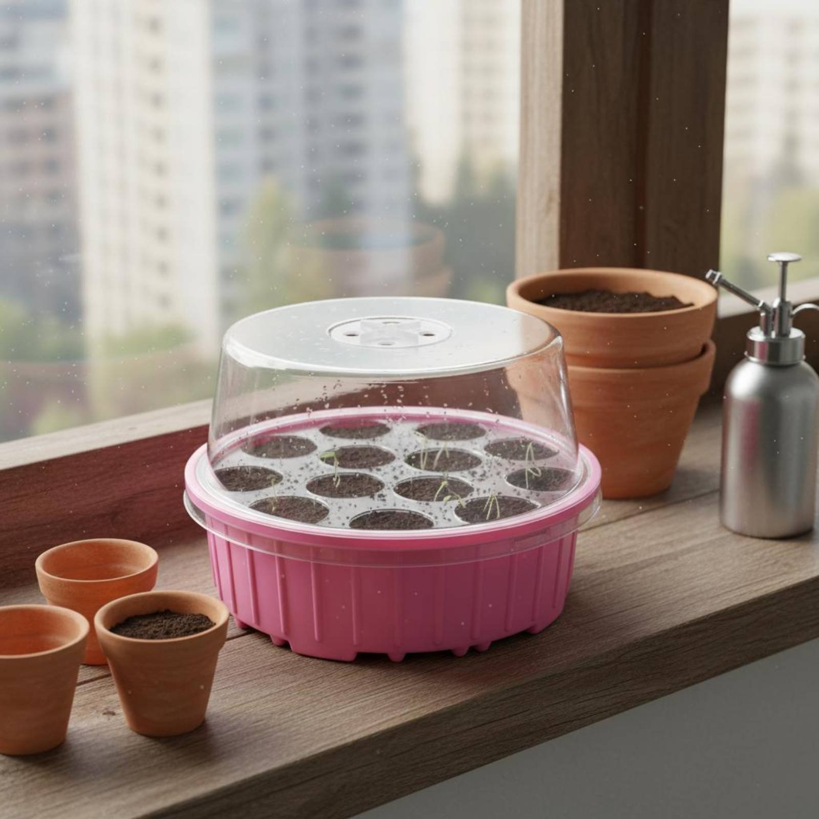 3-teiliges Set 13-Loch Saatsch – Propagation Tray Dome Bewertung und Preis