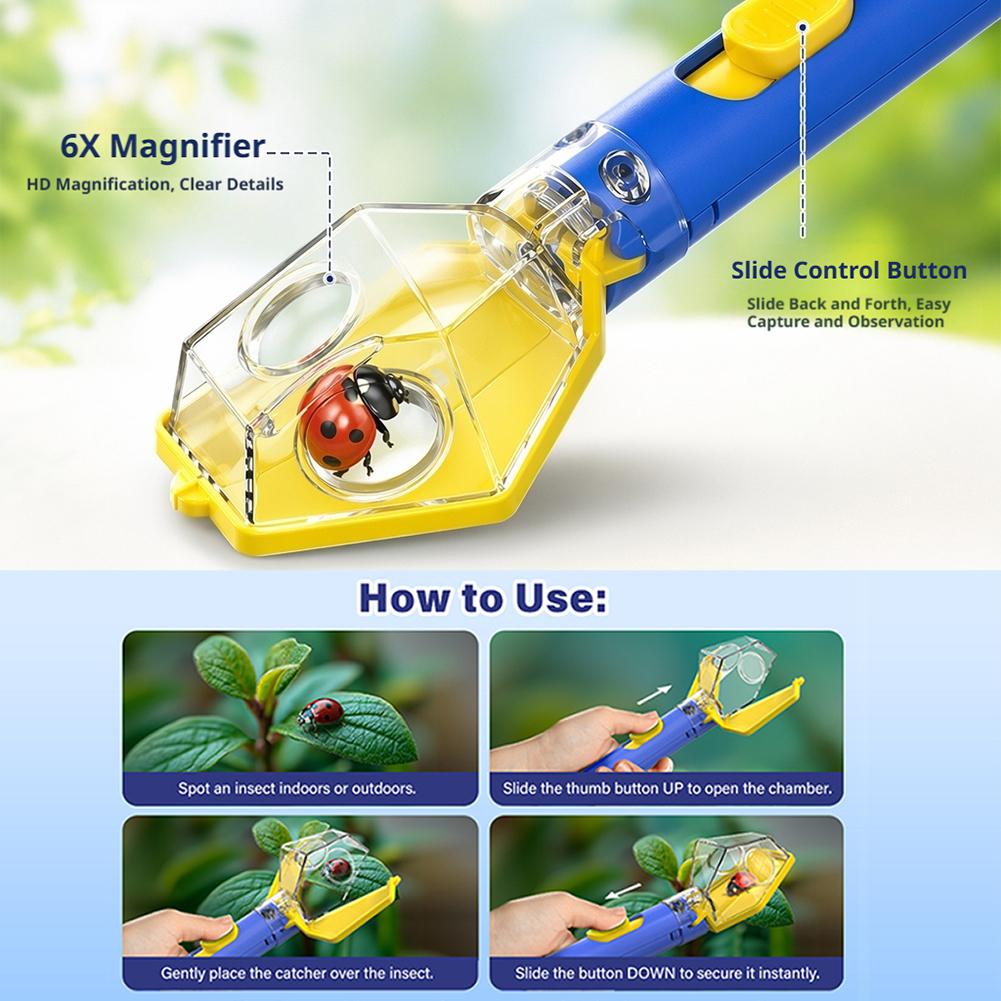 Handlicher Insektenfänger mit  – Gardening Tools Kids Set Bewertung und Preis