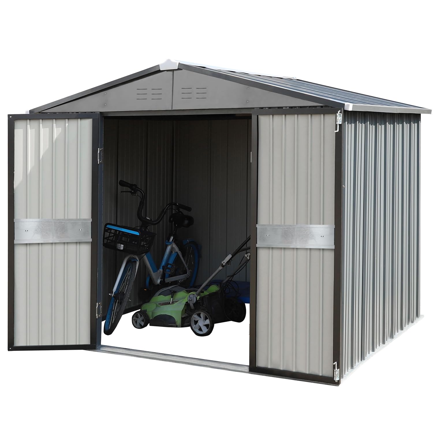 10' x 10' Gartenhaus mit Doppe – Gardening Tools Storage Bewertung und Preis