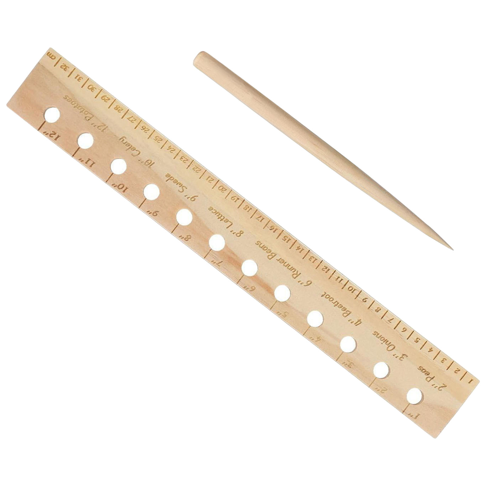 Massivholz-Pflanzlineal für Ga – Gardening Tools For Beginners Bewertung und Preis