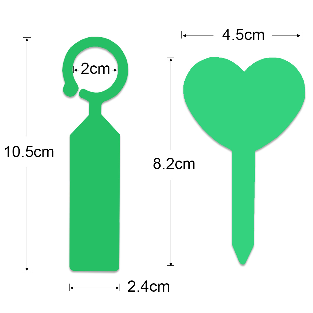 30-50PCS Garten Kunststoff Hän – Garden Label Marker Bewertung und Preis