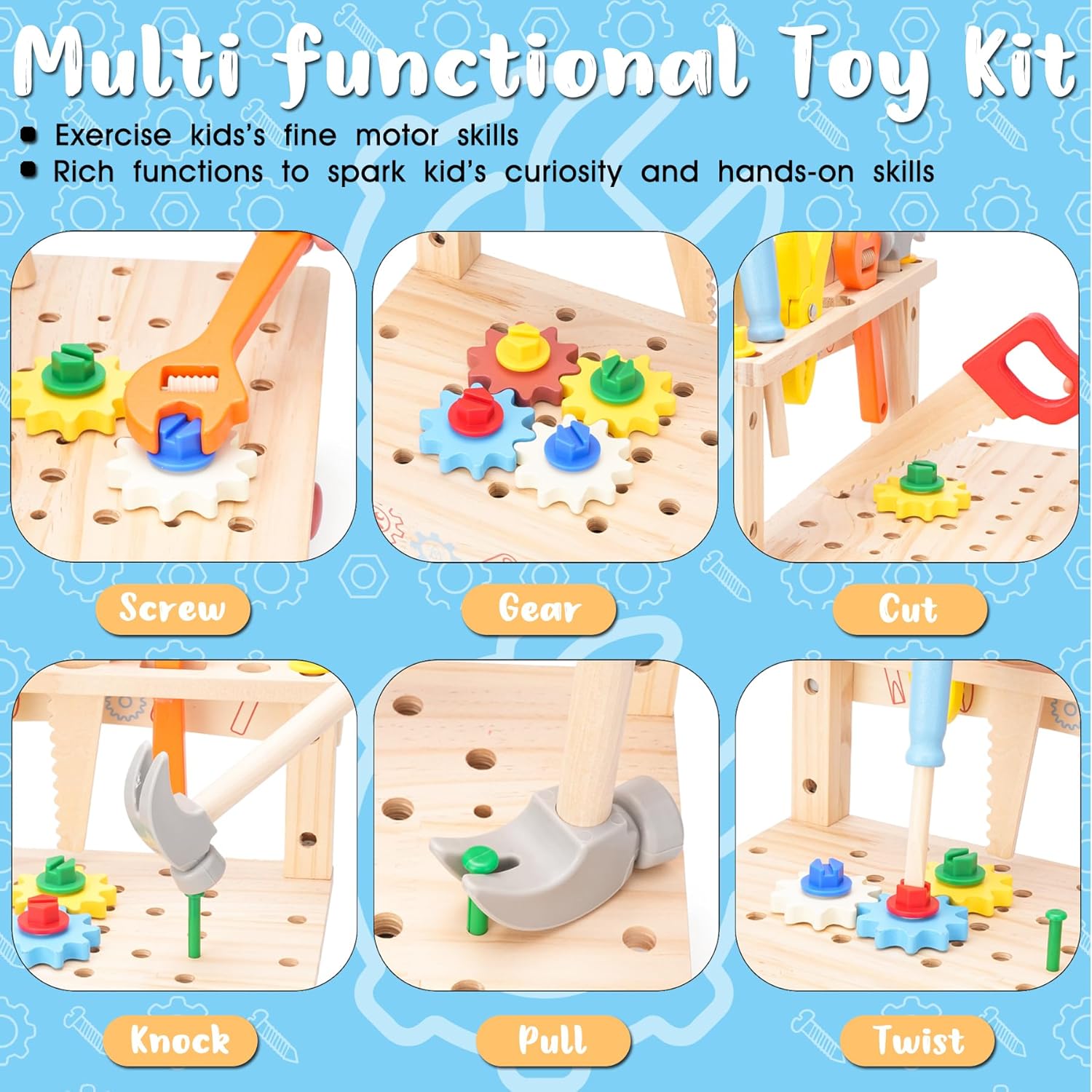 Holzwerkzeugbank für Kinder, M – Gardening Tools For Beginners Bewertung und Preis