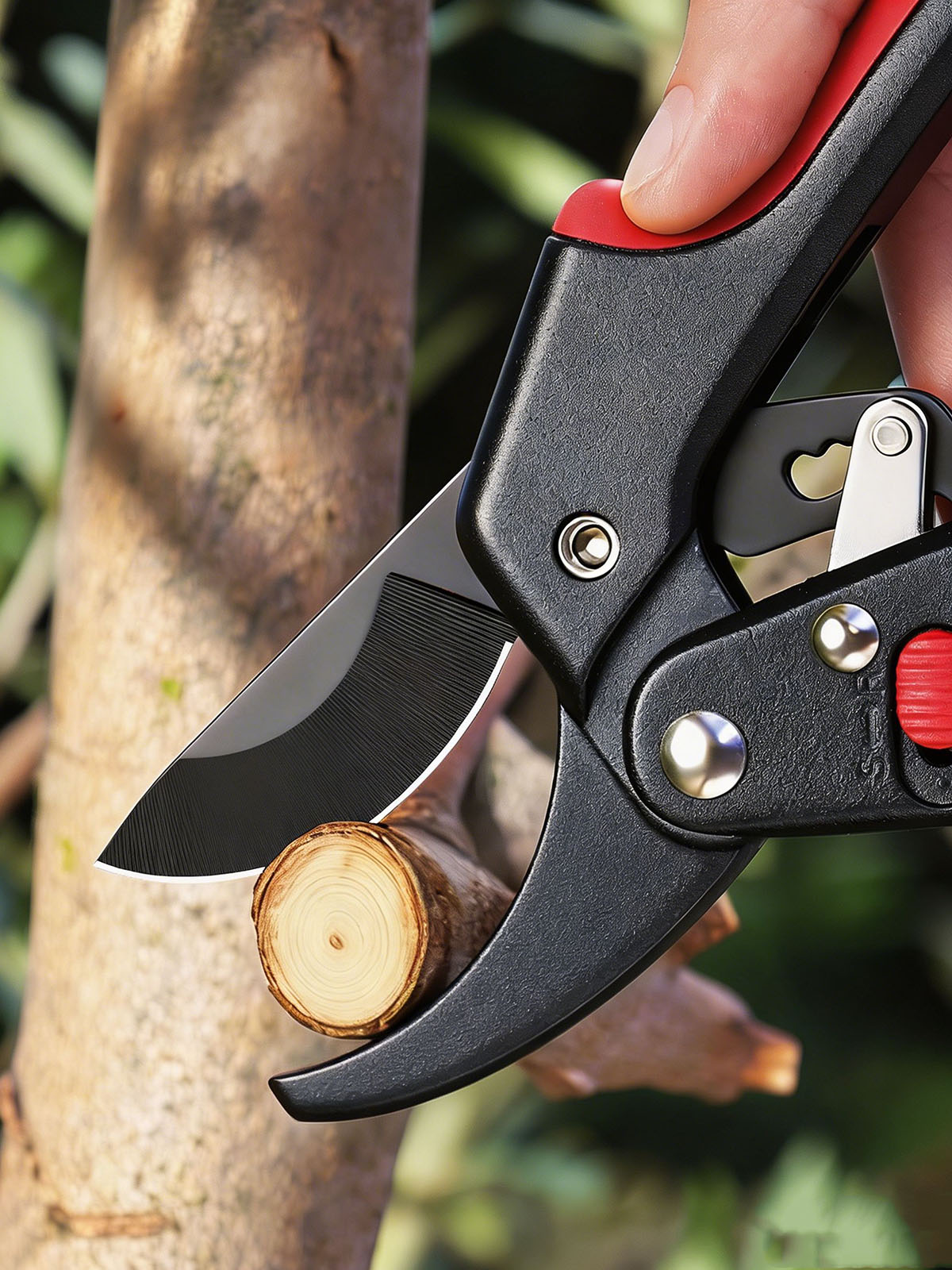 Robuste Ratschen-Gartenschere, – Gardening Tools On Sale Bewertung und Preis