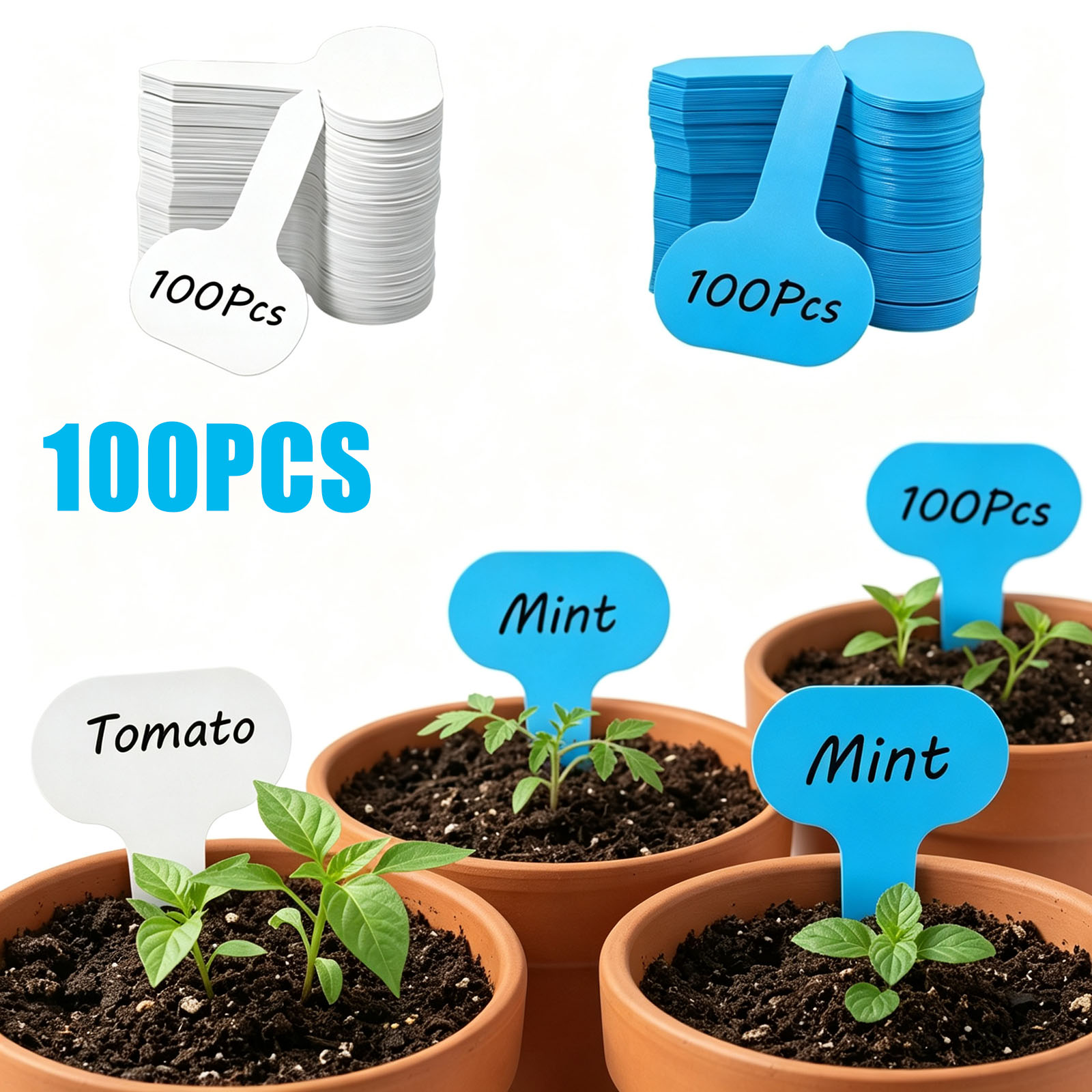 100 Stück Pflanzenetiketten, G – Garden Label Marker Bewertung und Preis