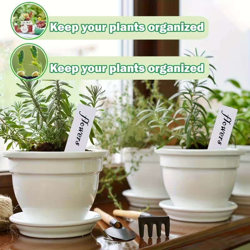 100 Stück weiße, wasserfeste P – Garden Label Marker Bewertung und Preis