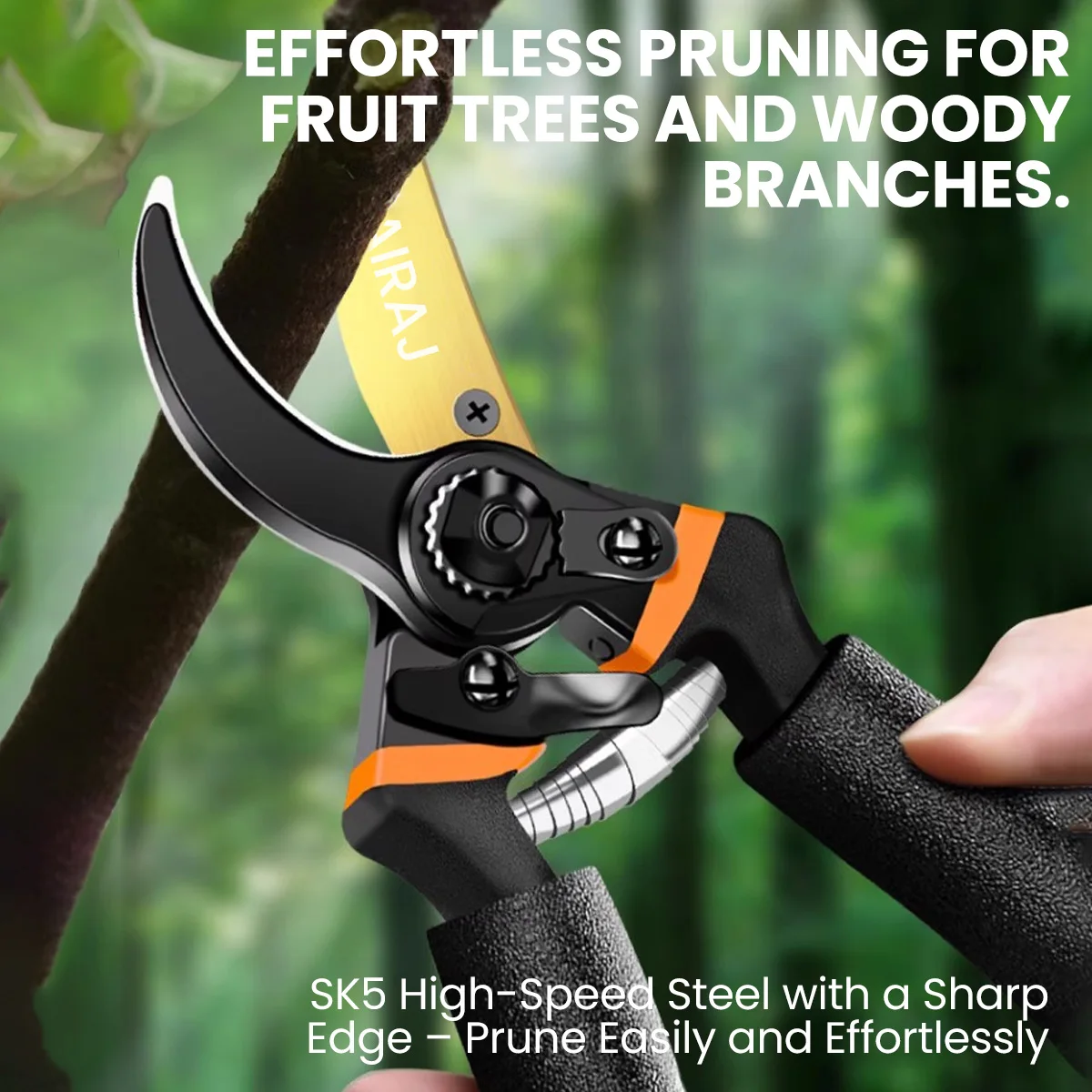 AIRAJ 8,5-Zoll-Gartenschere SK – Gardening Tools On Sale Bewertung und Preis